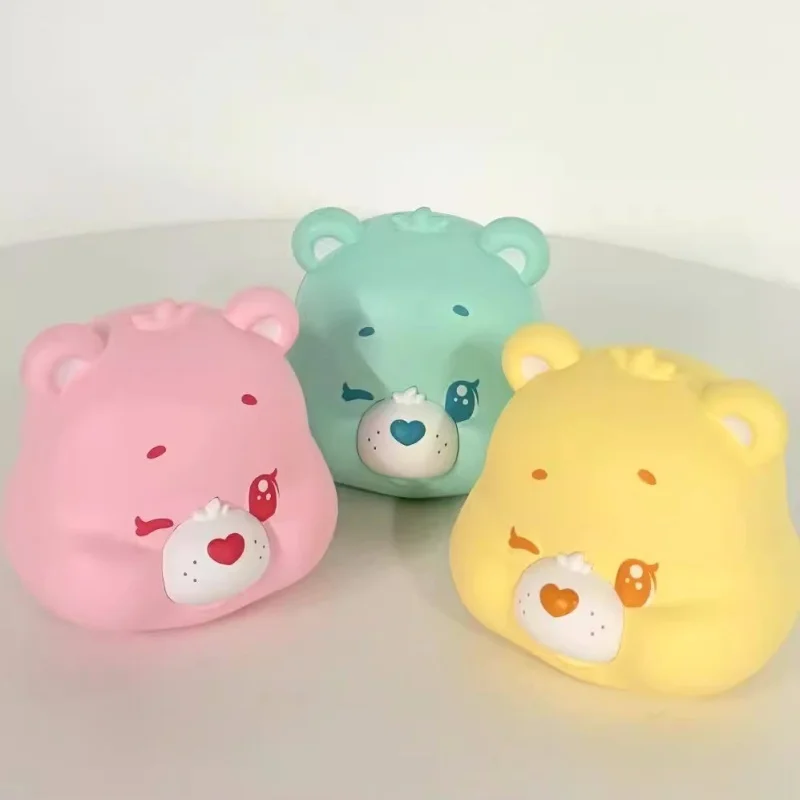 

В наличии оригинальные Carebears Micro Light, повседневная серия, милый маленький медвежонок, глухая коробка, корпус, мини-кукла, настольное украшение, игрушки, подарок