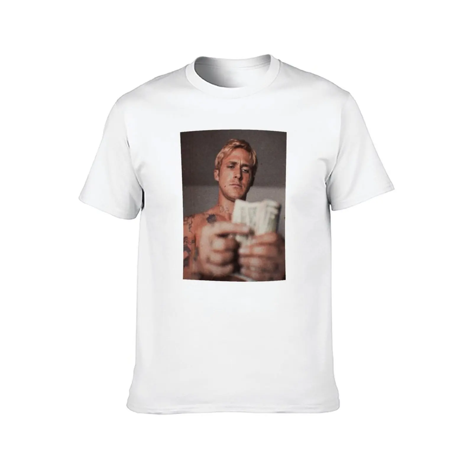 Ryan Gosling The Place Beyond The Pines T-Shirt Anime t-shirt boys whites graphic shirts clothing for men