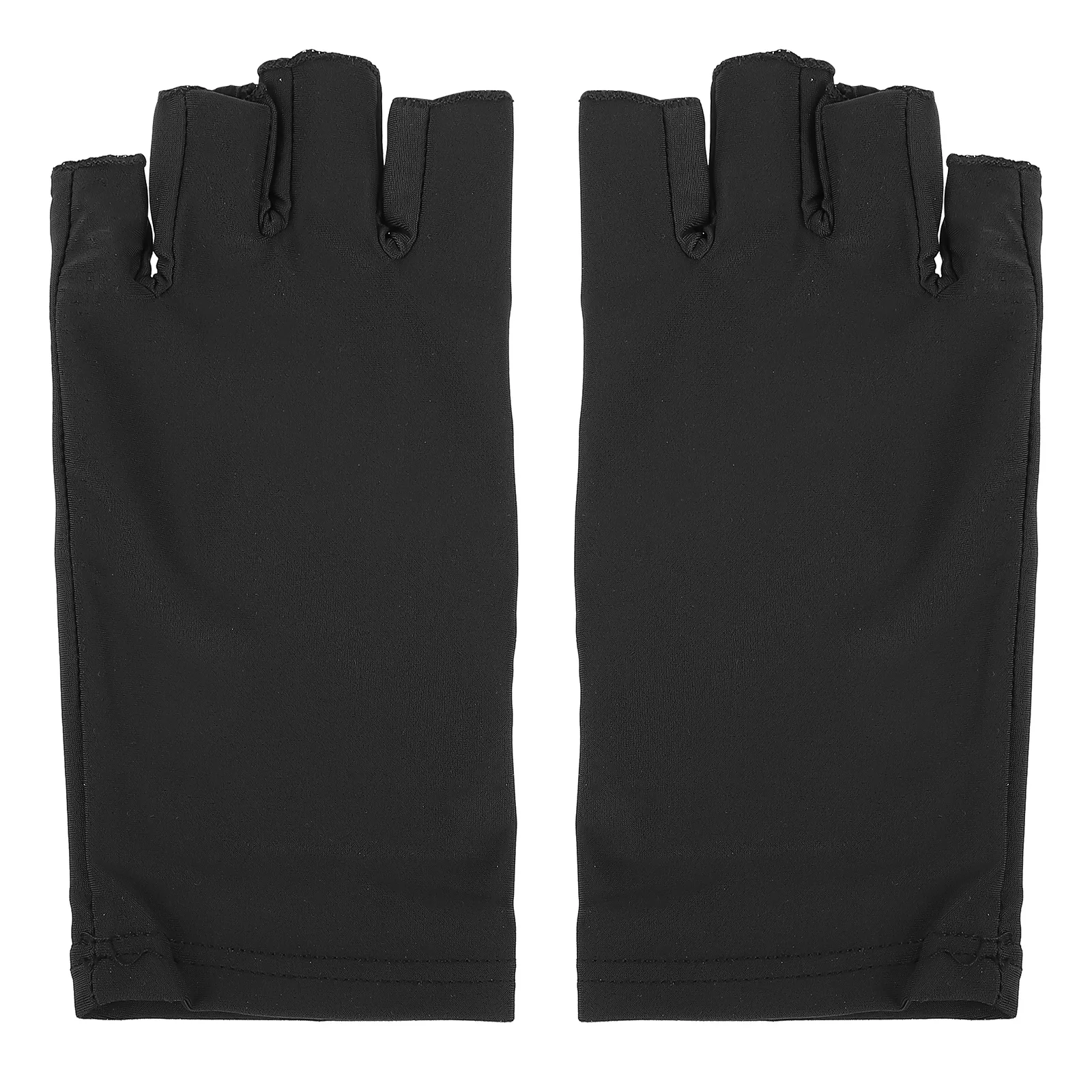 1 par de unhas resistentes a UV, leves e elásticos para manicure, proteção solar, ciclismo, caminhadas, manicure