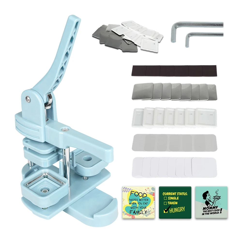

Latest Square Badge DIY Magnet Maker Plastic Button Maker