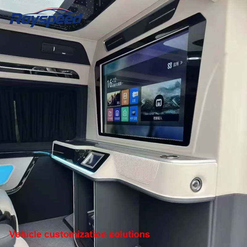 Premium Soundproof Car Partition for Mercedes V-Class V260 Customizable Luxury Full Partition Van Interior Accessory