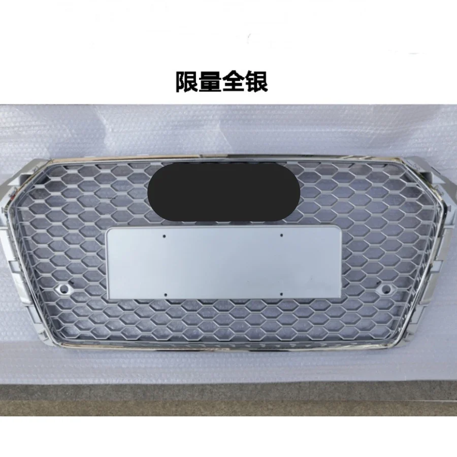 

Honeycomb Grill Mesh Front Hood Grille Bumper Grill Center Grille for RS4 Grill for Audi A4 B9 2017-2019 Fast Shipping