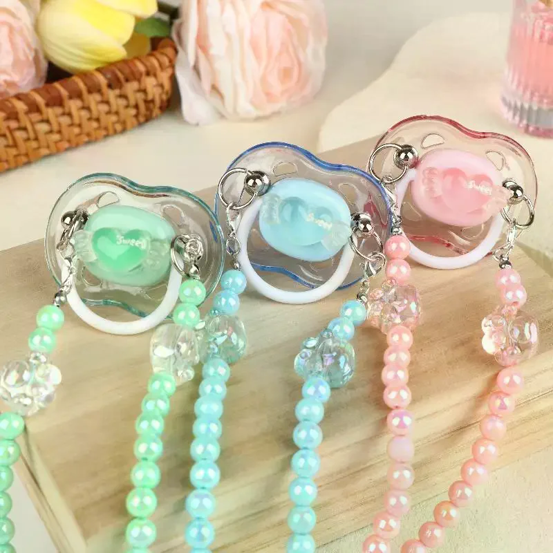 Grânulos doces corrente chupet - Baby Pacifier Clip avaliação e preço