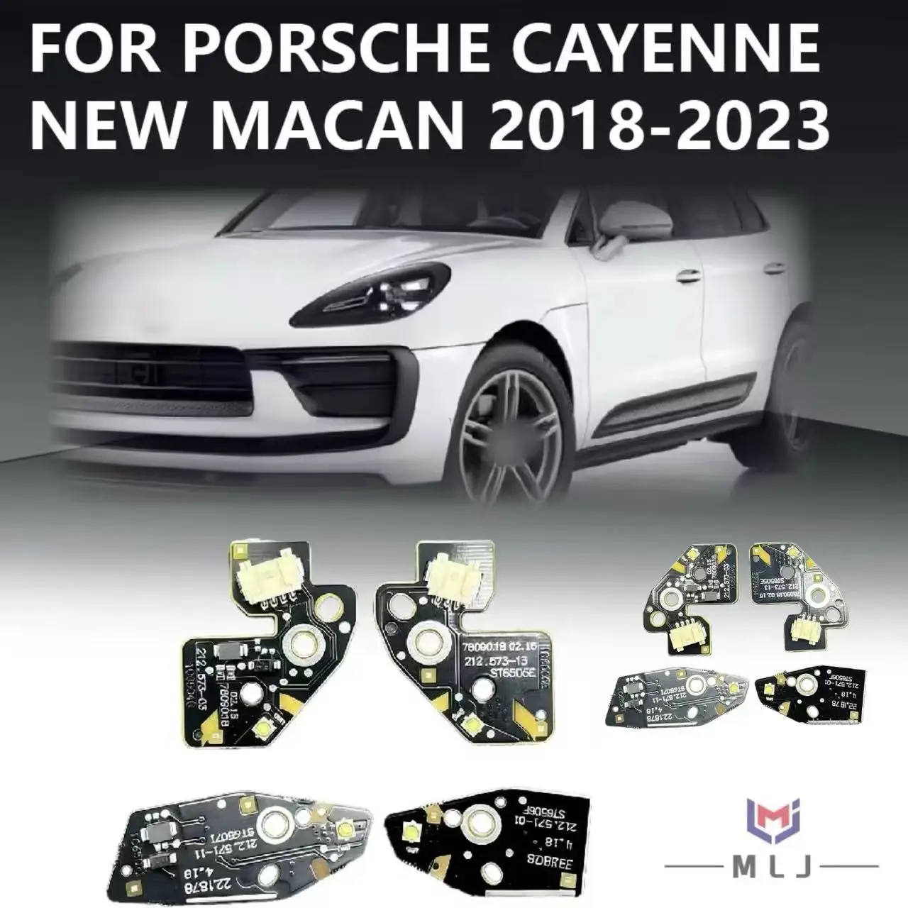 

Для Porsche Cayenne и нового Macan 2018-2023: чип-источник света для фар (белый свет, ДХО, Angel Eye), автомобильные аксессуары