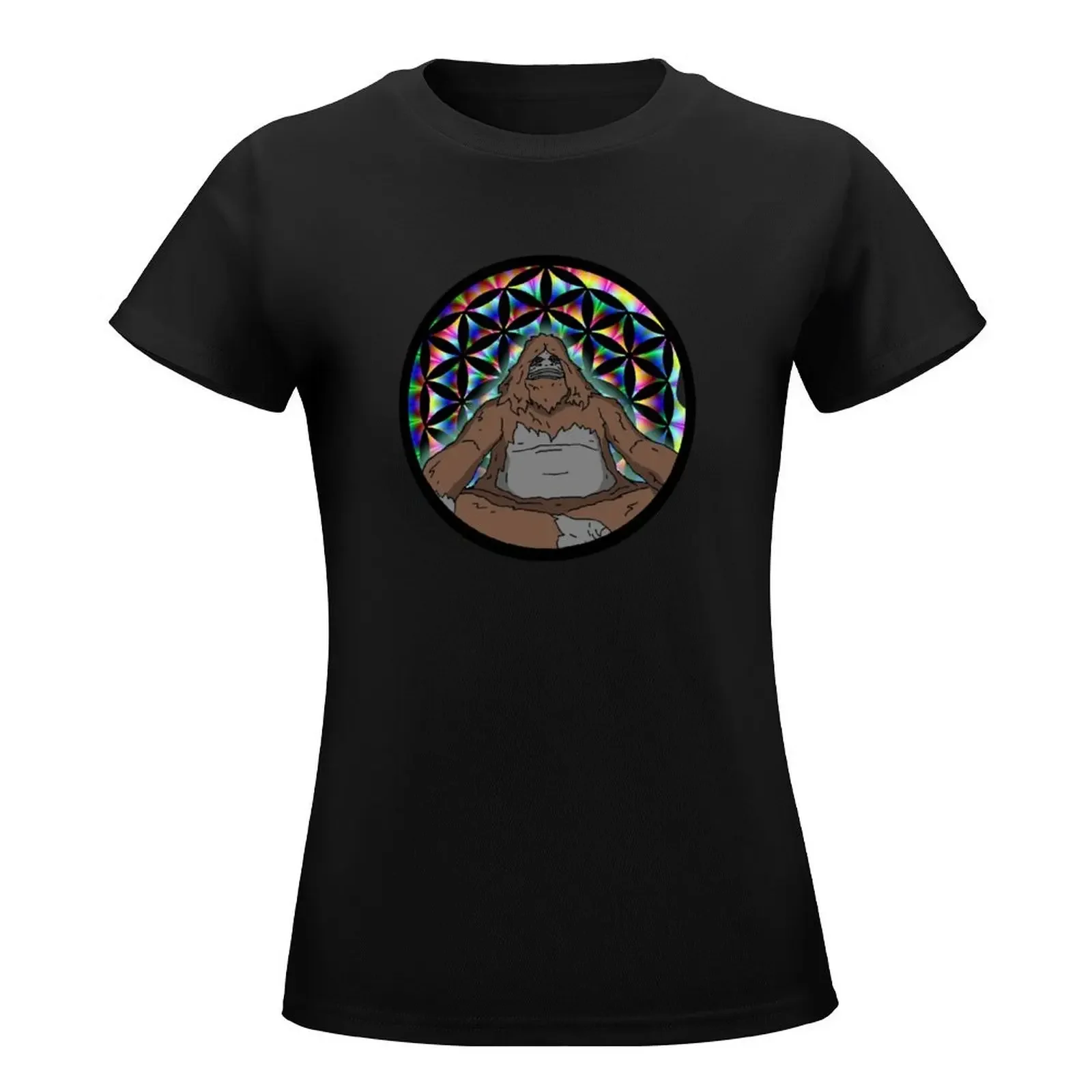 Sassy The Sasquatch Higher Being T-Shirt cute tops animal print shirt for girls t-shirts for Women graphic tees