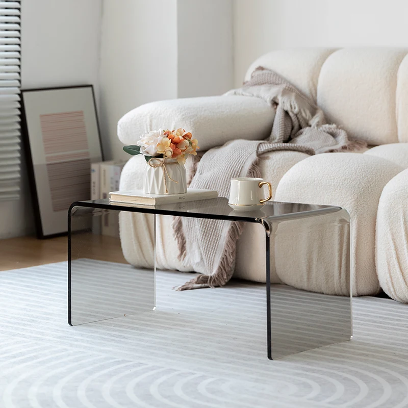 

！@Acrylic Modern Sense Coffee Table 2022 New Light Luxury Storage Space Customizable Durable Living Room Small Home Furniture
