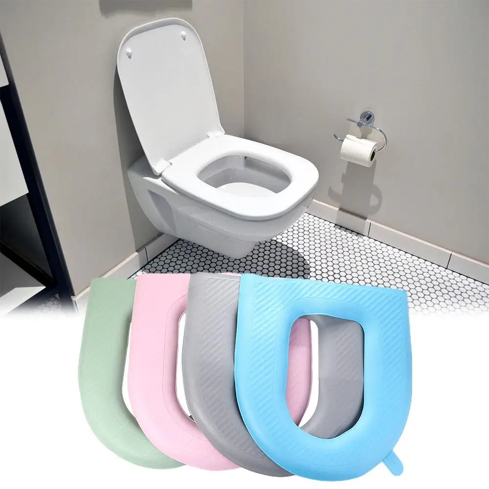 1 PCS Universal Toilet Seat Cover High Quality Non-dirty Hand Closestool Foam Ring Waterproof Durable Toilet Cushion