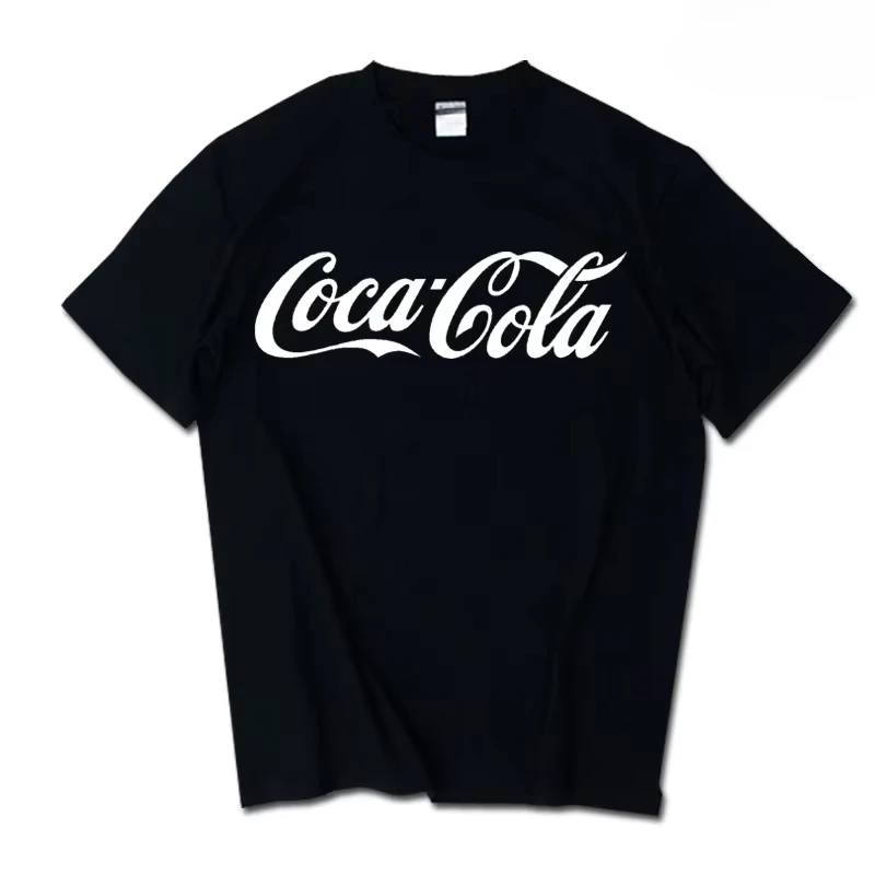 2026 Sommer Neues lässiges INS Pepsi Cola Sprite Coca-Cola Kollaborations-T-Shirt für Männer und Frauen, lockeres Baumwoll-Paar-Kurzarm-Oberteil T-Shirts – Detail 24
