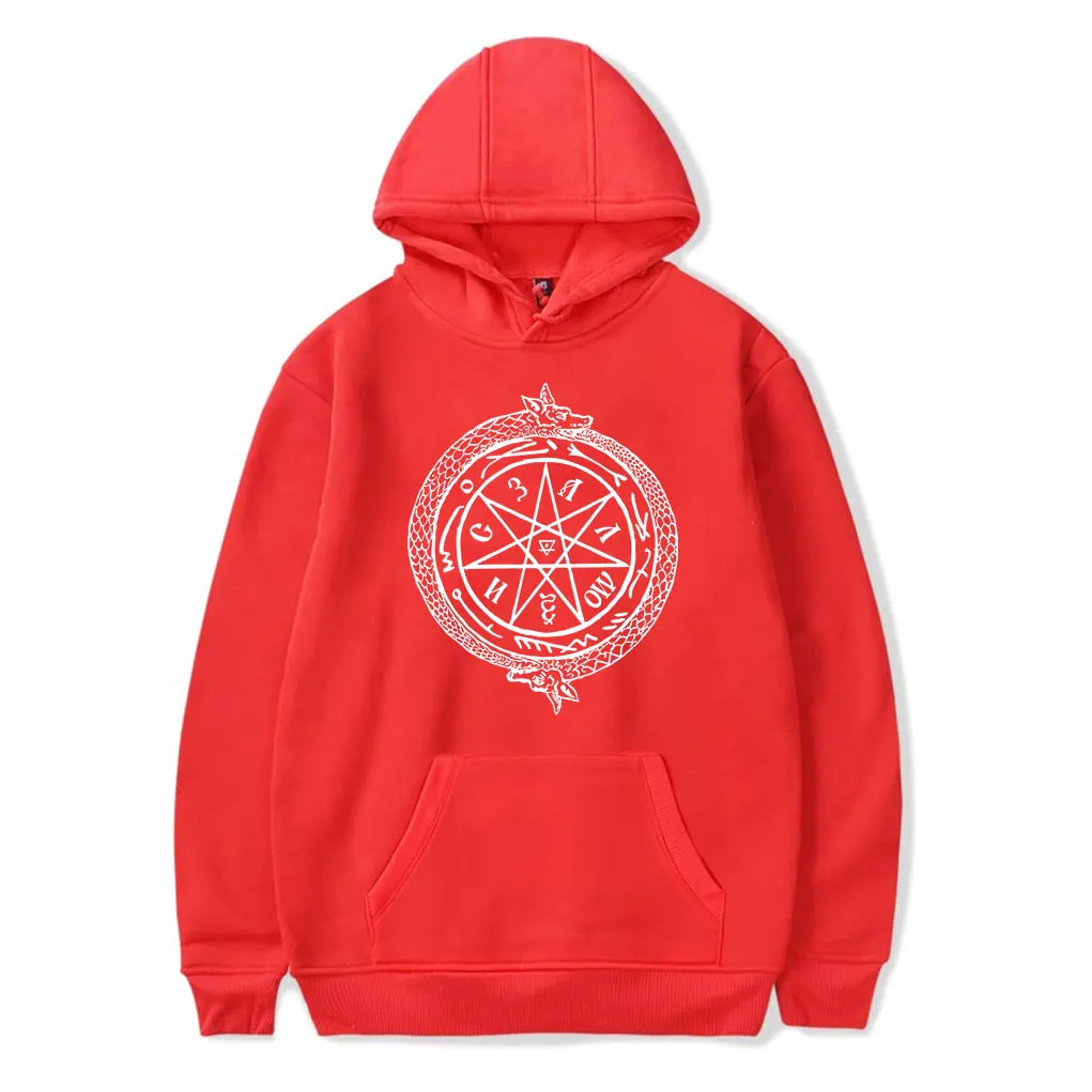 Nosferatu Orlok's Sigil Hooded horror movie series hooded Drawstring Pocket Sweatshirt Men/women Pullover