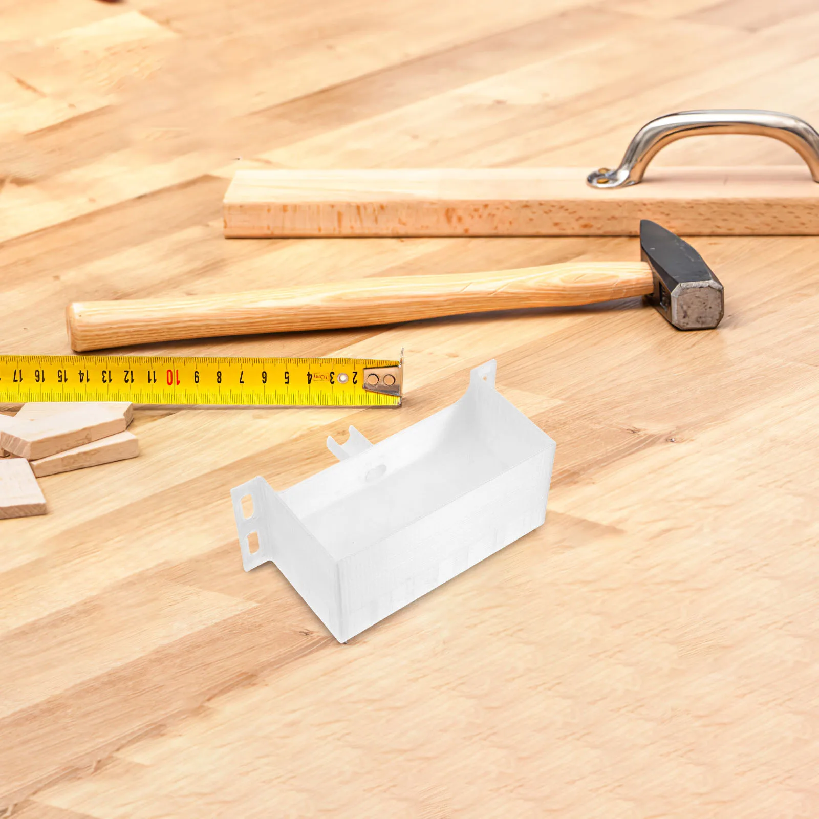 Vassoio raccogligocce per condizionatore d'aria Vassoio di scarico esterno 5,3x2,2x2 pollici Piastra raccoglitore d'acqua Arresto gocciolamento Mantieni la unità di montaggio a secco