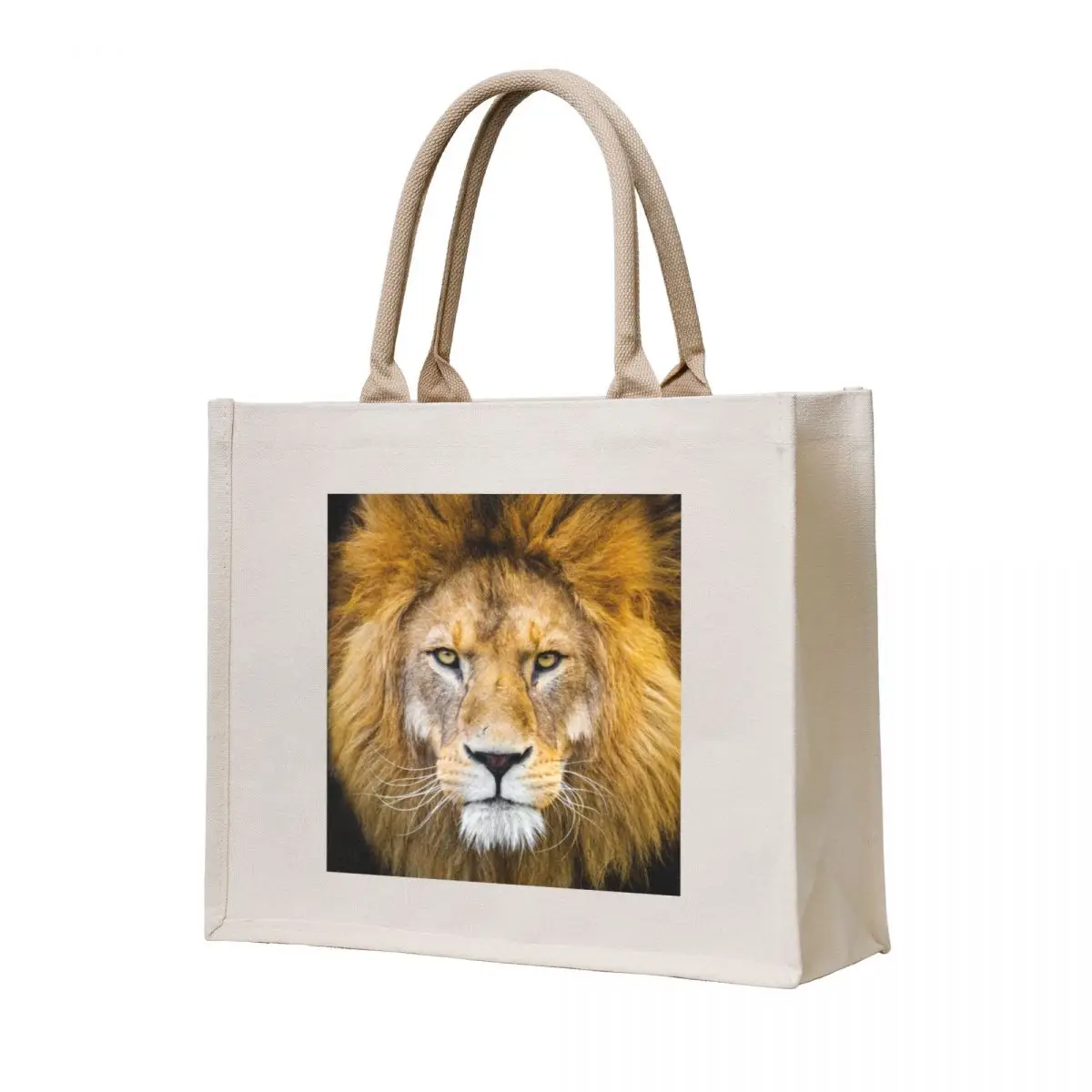 

Leo - fierce male Lion Tote Bag Shopper Large bags for women Handbags women Eco bag