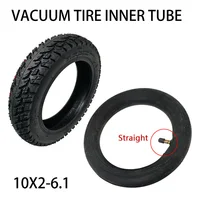 Neumático todoterreno para patinete eléctrico Xiaomi Mijia M365 1S PRO PRO2 Kickscoter 10x2-6,1, tubo interior neumático para inflar neumáticos, 10 pulgadas