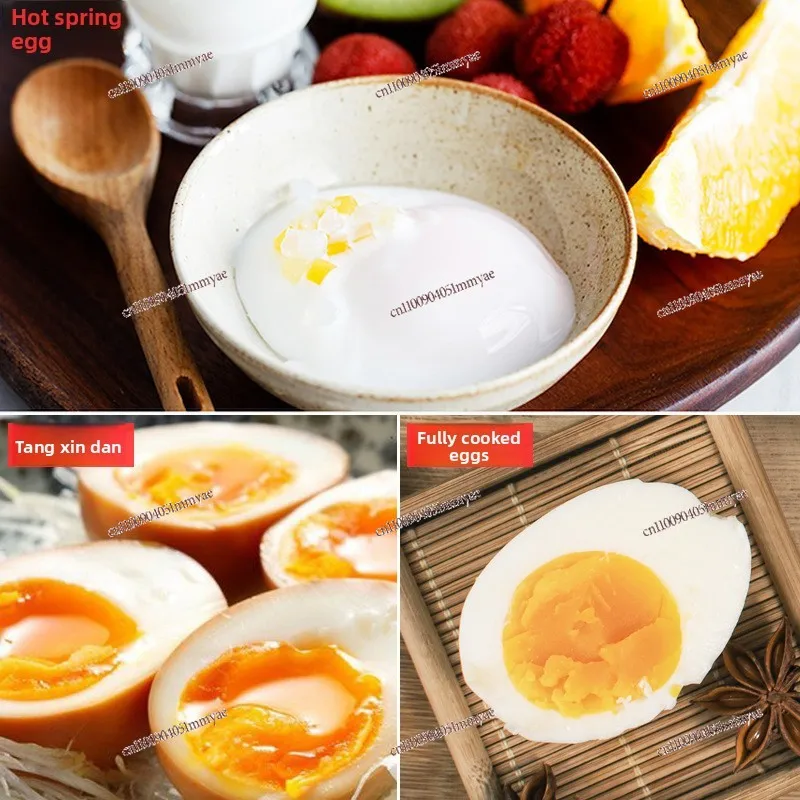 Egg Boiler Commercial Hot Spring  Smart 9L Large Capacity Hot Spring Egg Boiler Soft Heart Fully Cooked