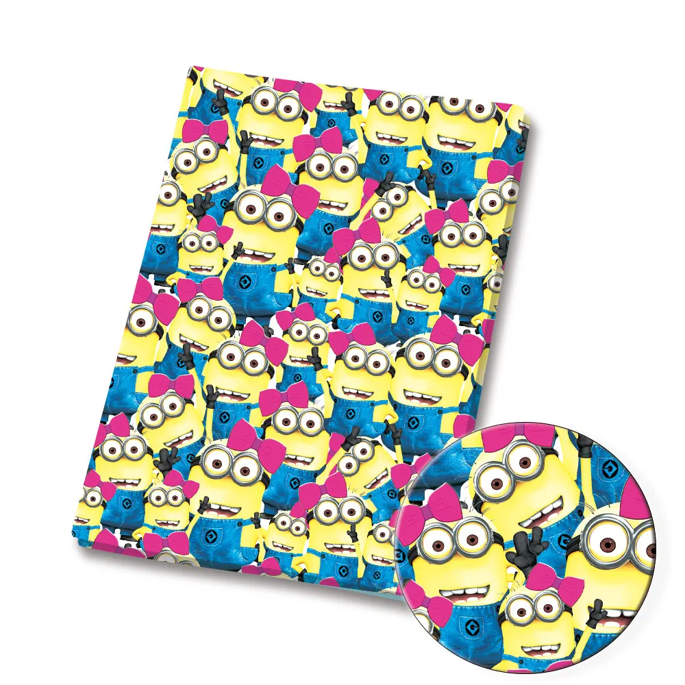 BEAST KINGDOM minions Cartoon cotton fabric Patchwork Tissue Kid Home Textile Sewing Doll Dress Curtain Polyester cotton Fabric