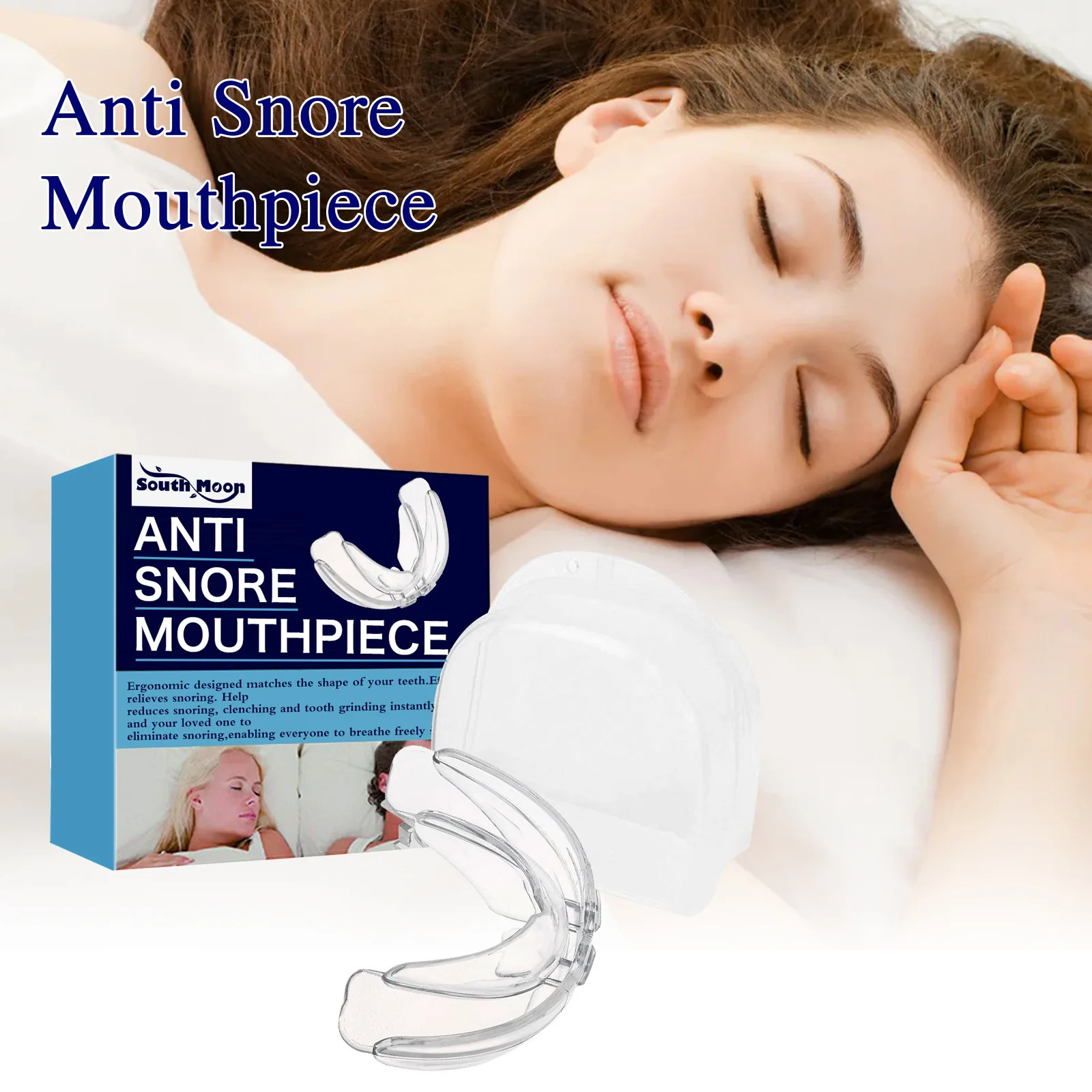 

Мундштук против храпа, мягкий силиконовый мундштук против храпа, устройства для сна, бруксизм, пробка для храпа, мундштук для улучшения сна