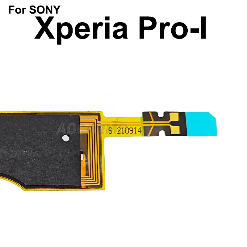 Aocarmo For Sony Xperia Pro-I XQ-BE72 BE42 BE62 NFC Module Induction Coil Antenna Flex Cable Replacement Part