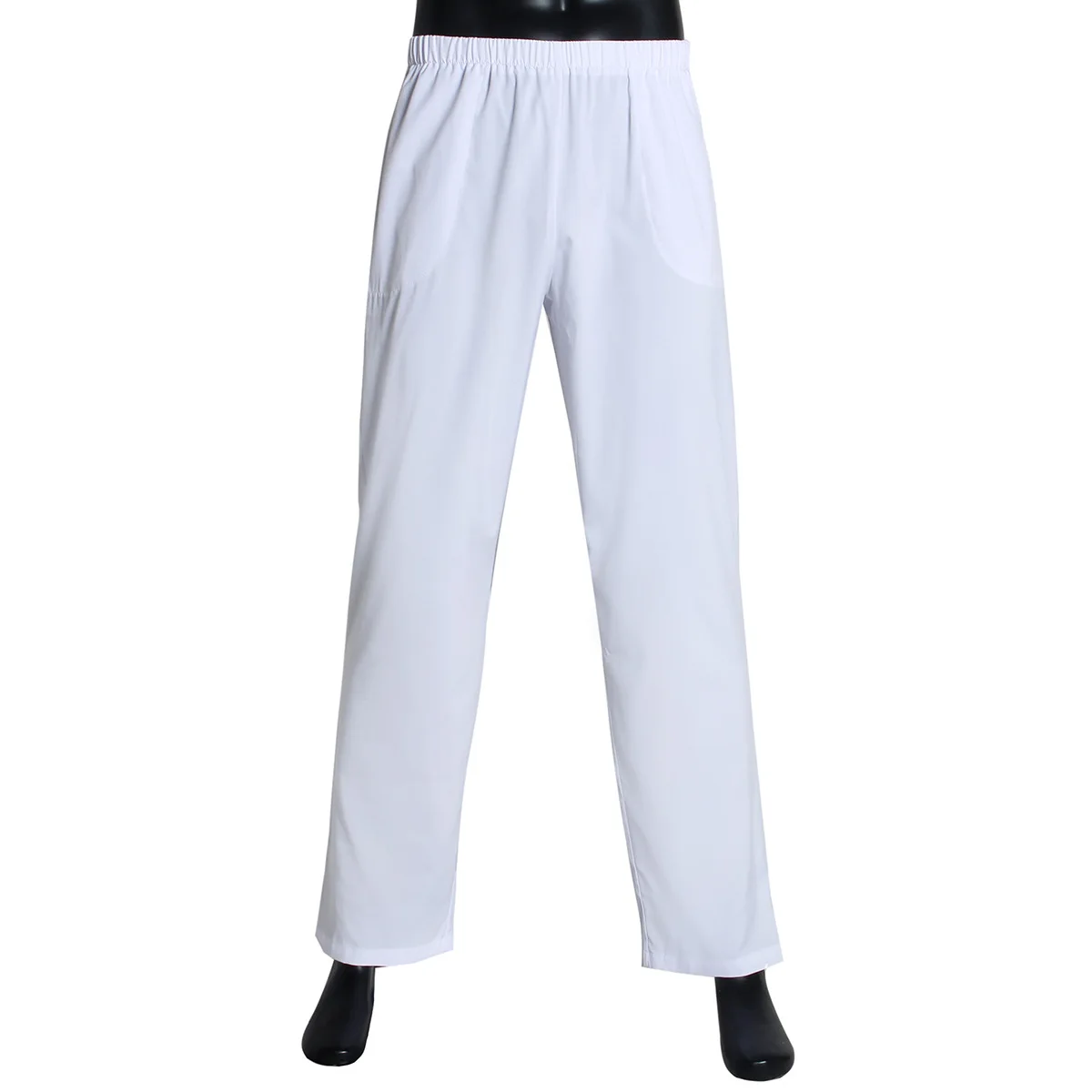 

Men's Casual Long Pants H3301 - Lightweight Breathable Streetwear Trousers for Daily Wear Loose Fit Bottoms for Spring Summer