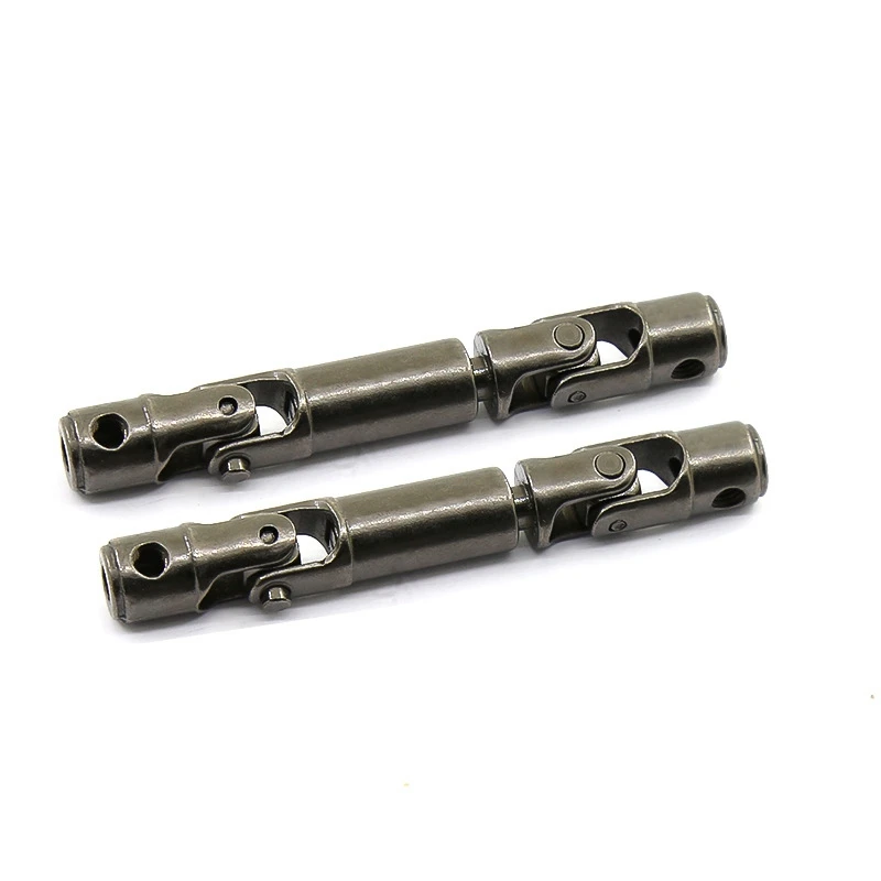 2PCS Upgrade Metal Driving Shaft for WPL 1/16 B14 B14K B16 B16K MN90 MN90K MN91 RC Car Parts Crawlers Truck,Titanium