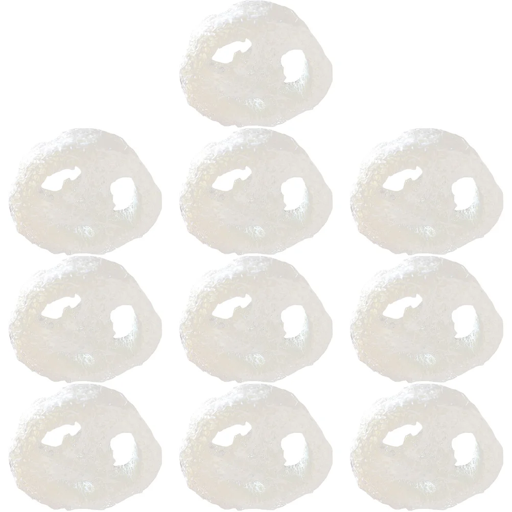 

10Pcs Natural Loofah Dish Washing Sponges Scratch- Cleaning Brushes Multipurpose Household Kitchen Cleaning Tools