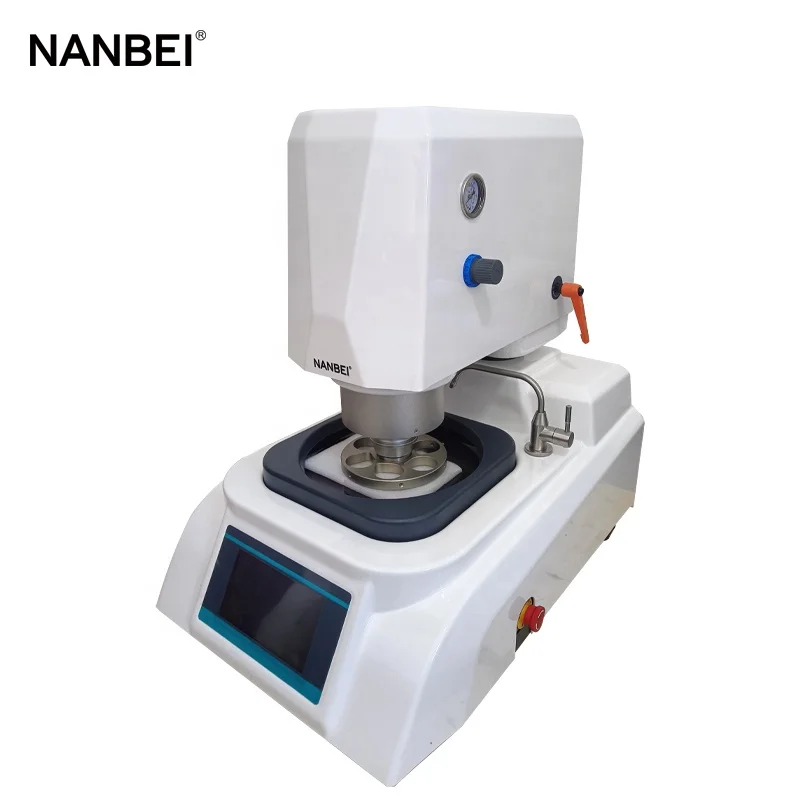 Metallographic Sample Acrylic Glass Crystal Single Disc Grinding and Polishing Machine