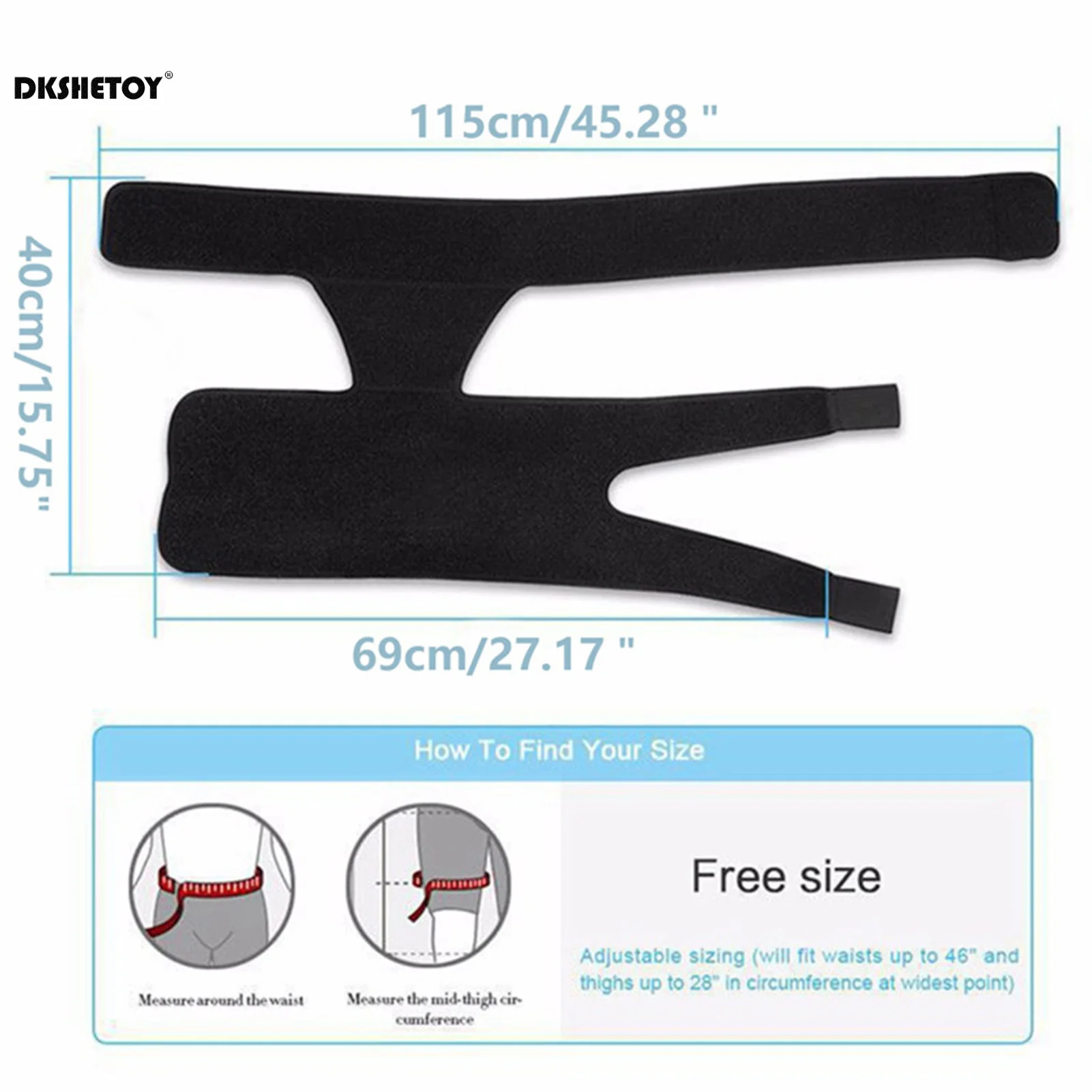 Hip Brace Groin Support Belt Compression Groin Wrap Pain Relief Thigh Hamstring Breathable For Men Women Cycling Knee Boots