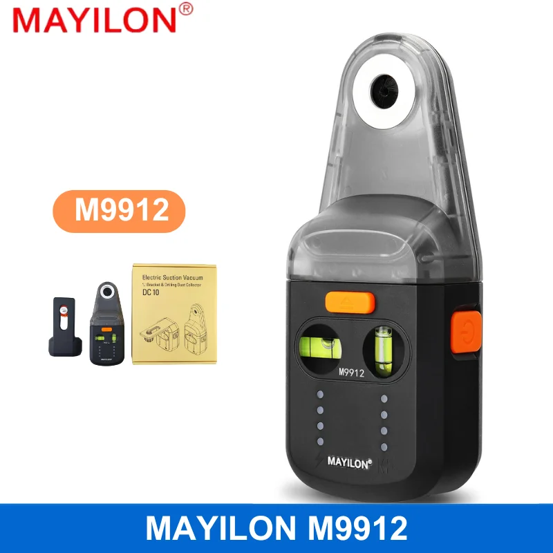 

MAYILON M9912 Electric Drilling Dust Collector Laser Level Meter IP54 Anti Water Dust Dust Cleaning Tools