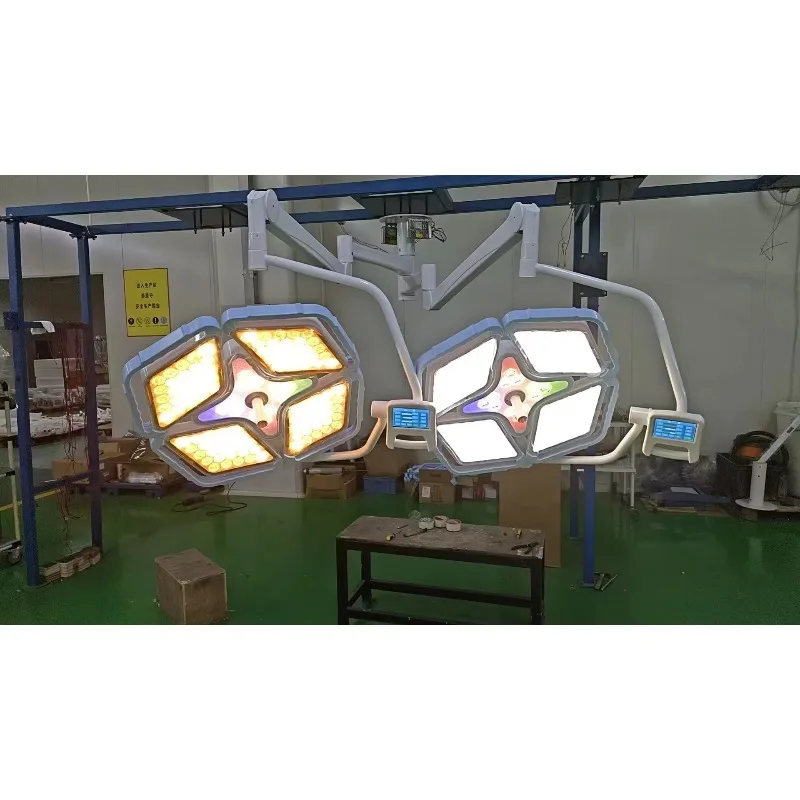 Hospital Light Medical Equipment LED Surgical Lamp Shadowless Light Operating Theatre Lamp Ceiling Mounted Operating Light