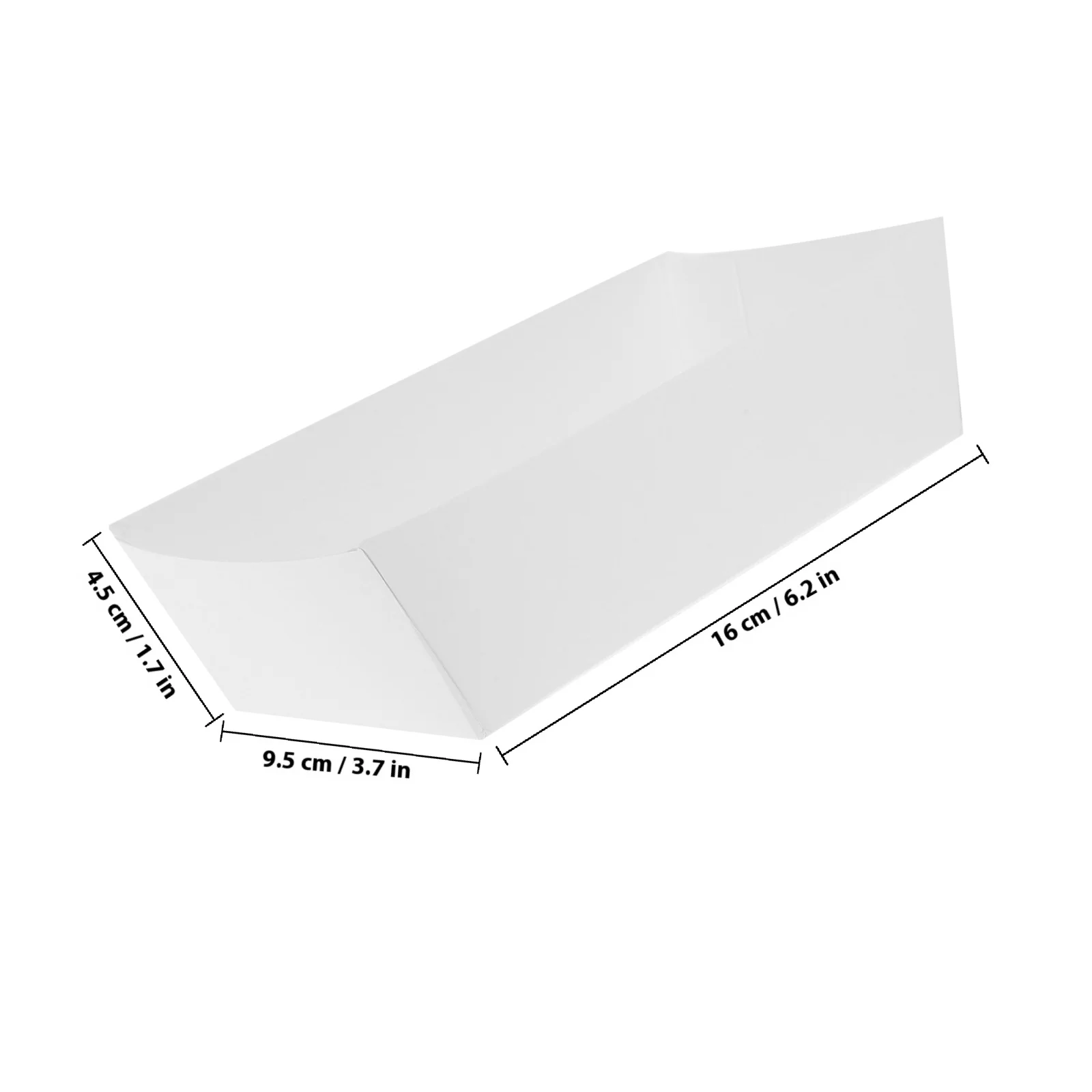 กล่องกระดาษรูปเรือสำหรับใส่อาหาร 100 ชิ้น กล่องกันน้ำมันสำหรับใส่เฟรนช์ฟรายส์ ฮอทดอก ชีสสติ๊ก ขนมขบเคี้ยว กล่องใส่อาหารทอดรูปเรือ