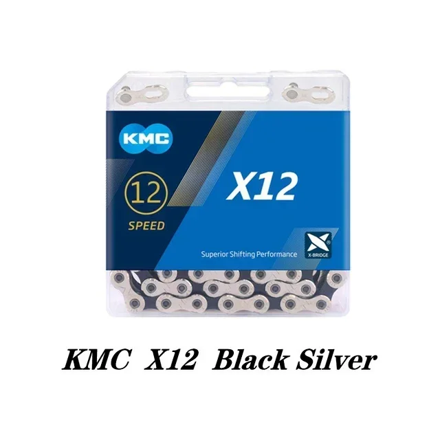 Цепь велосипедная KMC X8/X9/X10/X11/X12, механизм для шоссейного велосипеда, совместим с SRAM 8/9/10/11/12 s