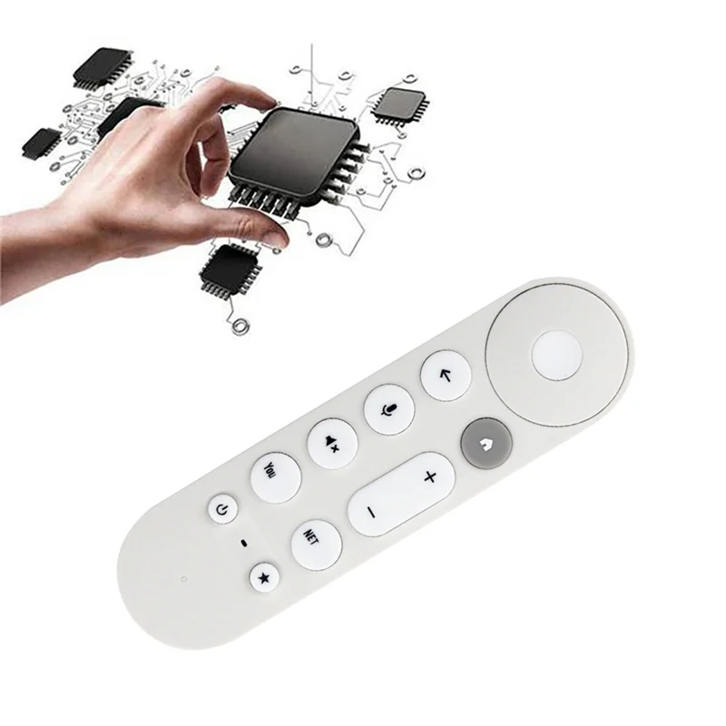 FEDI-Voice Remote Control Replacement For Google Chromecast 4K Snow Streaming Media Player GY3LE