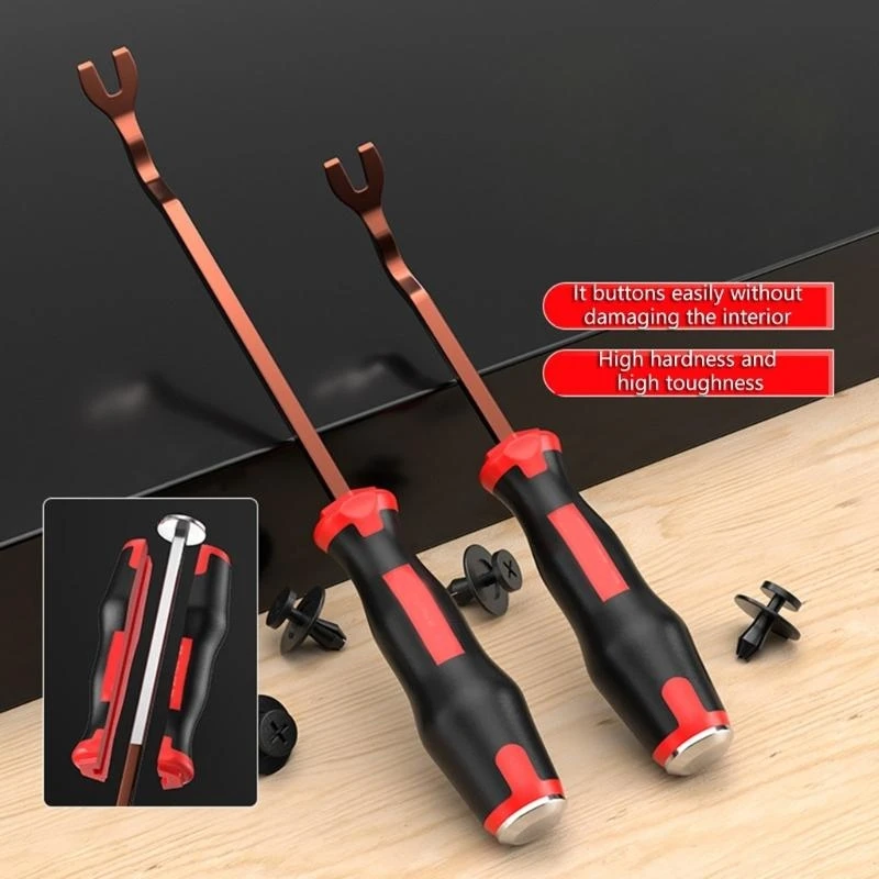 

Removal Pry Auto Trim Removal Clip Plier Car Plastic Fastener Push Pin Removal