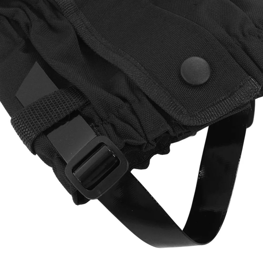 

1 пара прочных бахил из оксфордской ткани, водонепроницаемые, защищающие от песка, с регулируемыми ремнями, дышащие, для походов