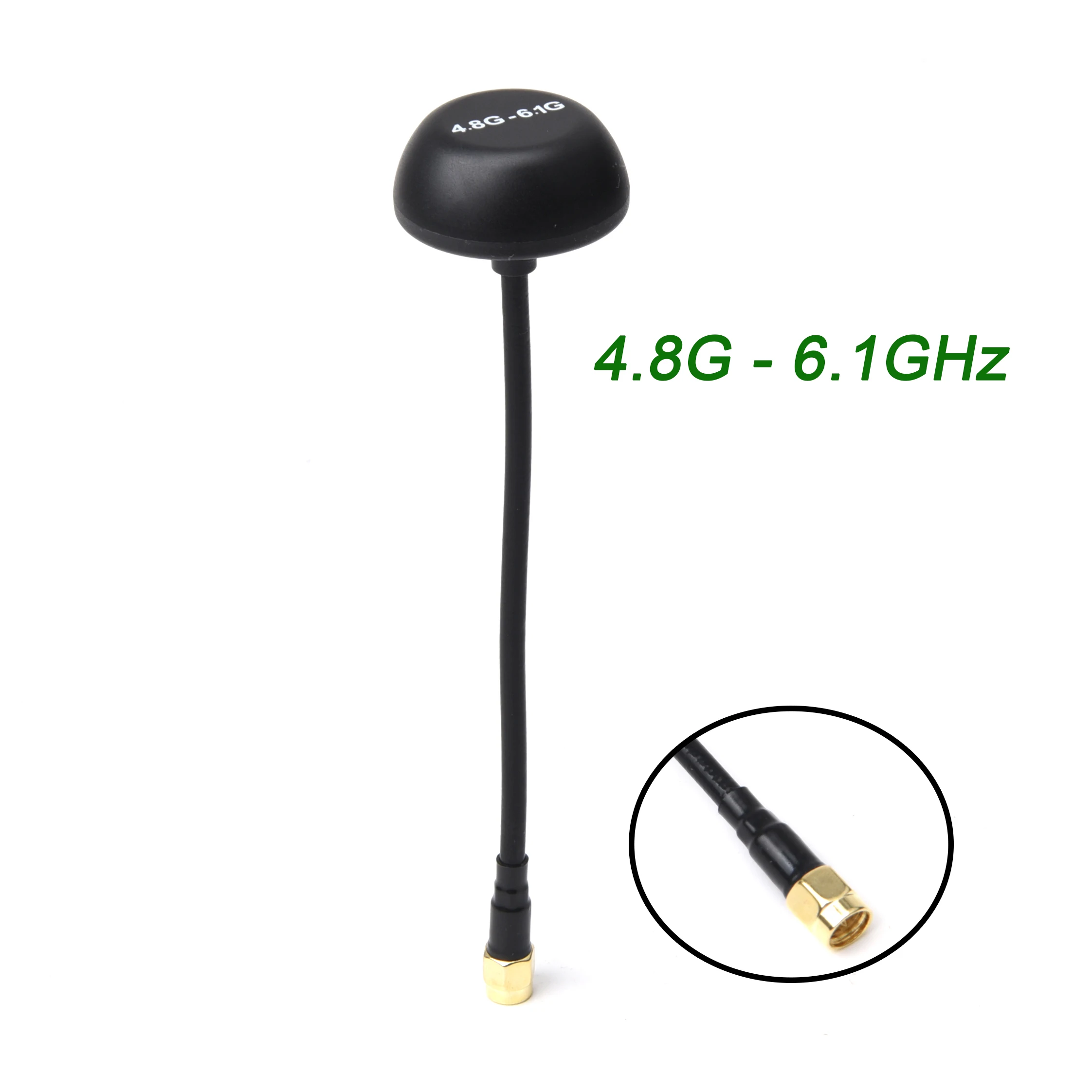 4.8G 5.5G 5.8G 6.1GHz Antenna Omnidirectional RHCP Circularly Polarized Antenna With SMA Plug For RC FPV Freestyle Racing Drone