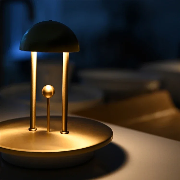 

Wholesale Touch Dimming USB Luxury Modern Rechargeable LED Table Lamp For Bar Home Bedside Dinner