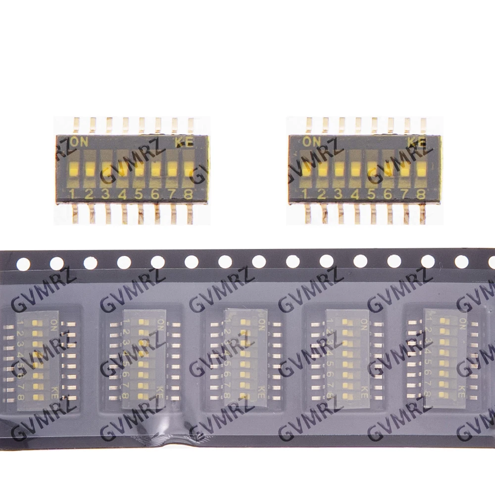 5PCS Slide Type Switch Module 6 7 8 10PIN 1.27 Pitch Toggle Switch Snap Switch DIP DIP Switch Connector  1 2 3 4 5PIN