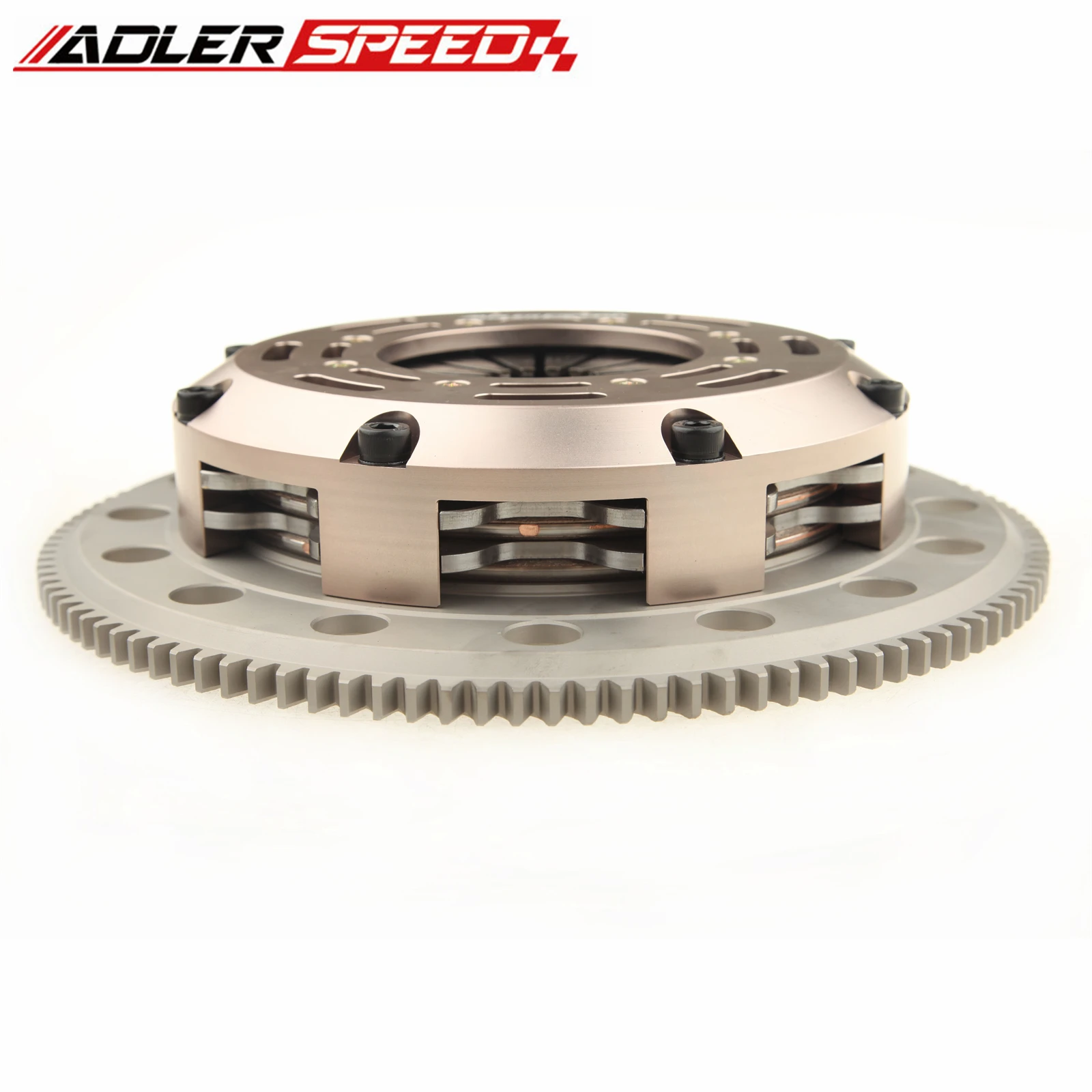 

ADLERSPEED Sprung Twin Disc Clutch Medium WT For 08-14 Mitsubishi Evo X 4B11T