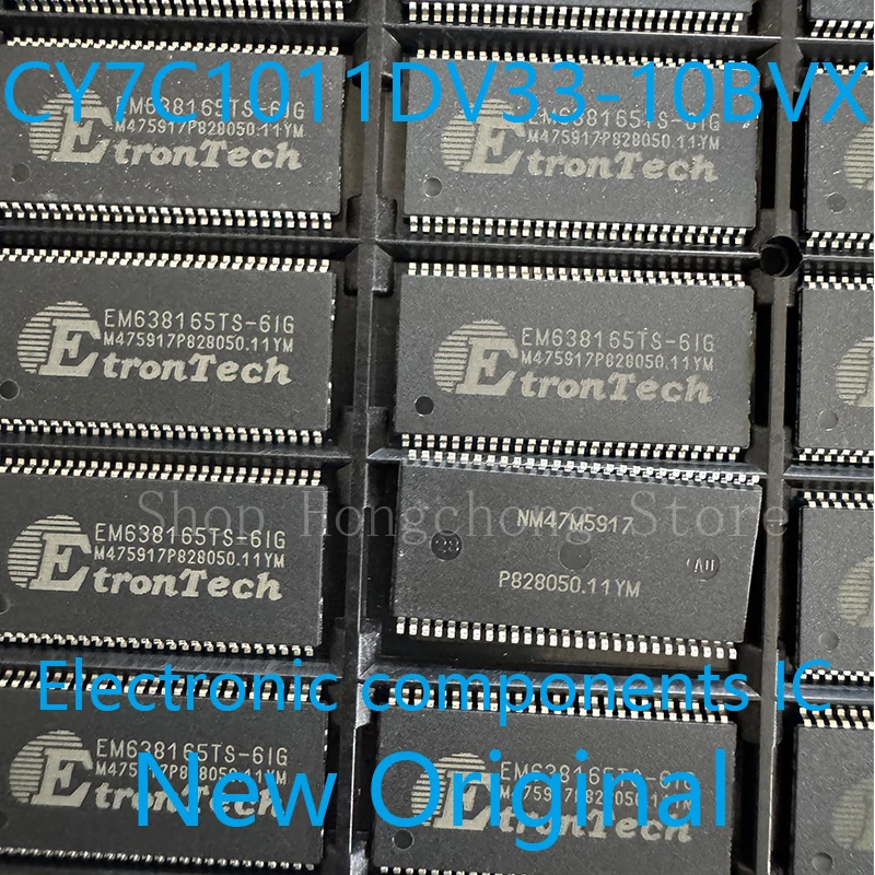 New Original EM638165TS-6IG EM638165TS EM638165TS6IG SDRAM 64Mbit 4M x 16 3V - 3.6V LVTTL 166MHz 5.4ns 54-SOP 10PCS