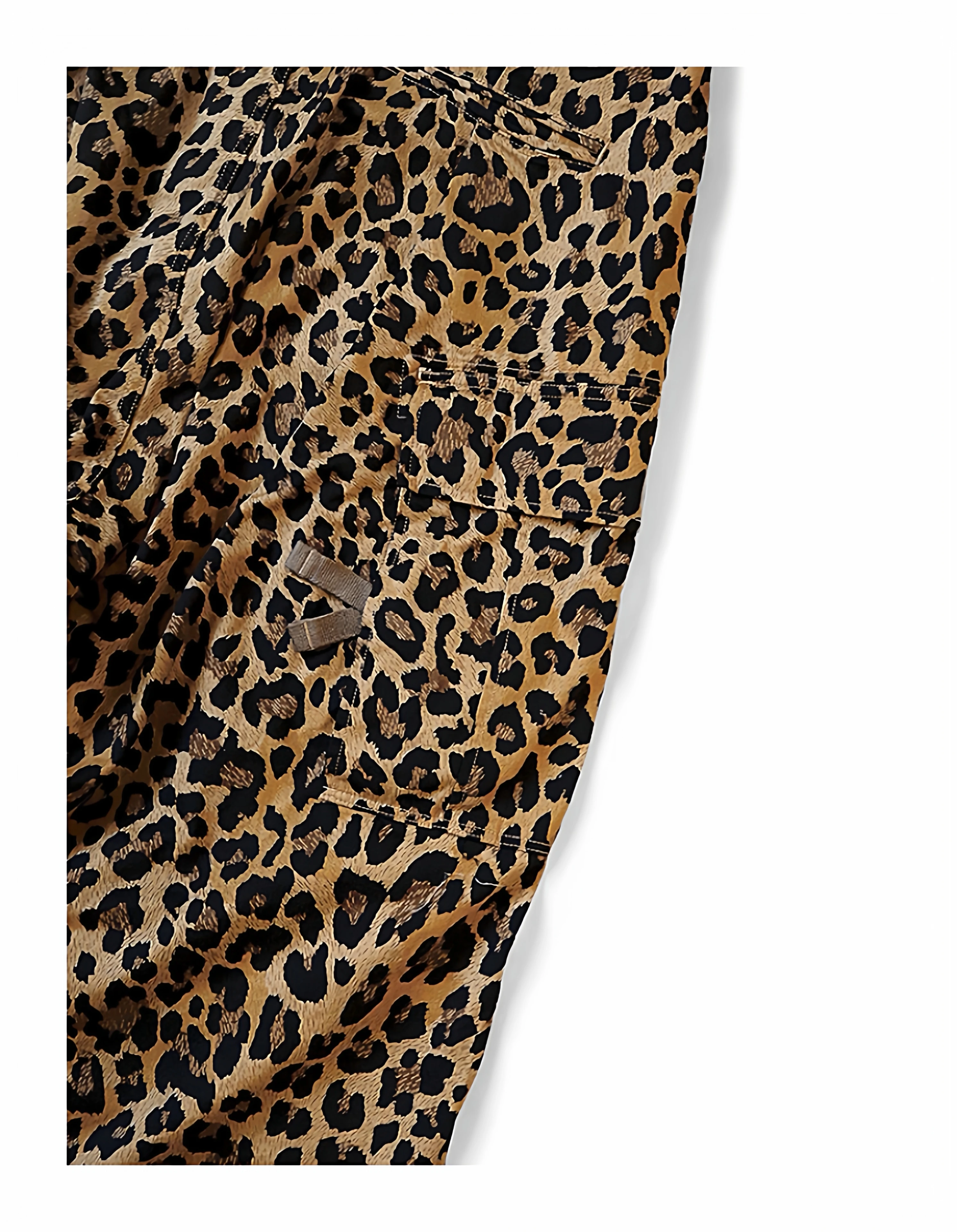 New Arrival 25AW KAPITAL Hirata and Hongri Retro Casual Leopard Print Casual Pants for Men