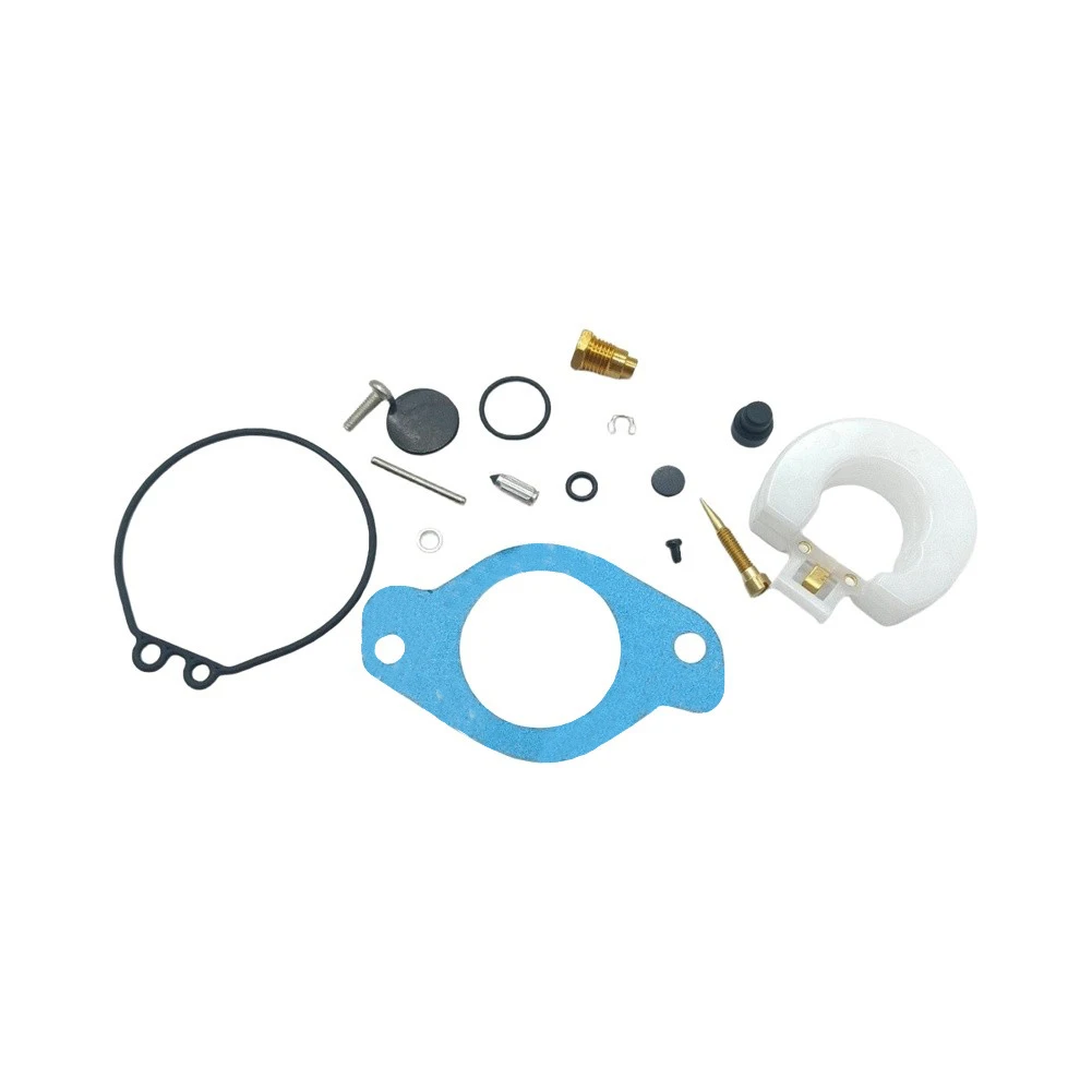 Repair Kit for Outboard Carburetors Used in 40HP and 50HP Two Engines Including Support for 6H4-W0093-01 18-7767 Models