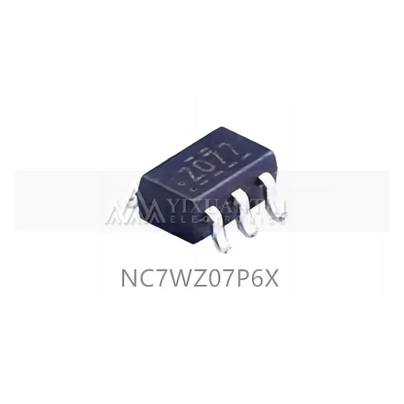 10pcs/Lot NC7WZ07P6X Buffer/Driver 2-CH Non-Inverting Open Drain CMOS 6-Pin SC-88  New