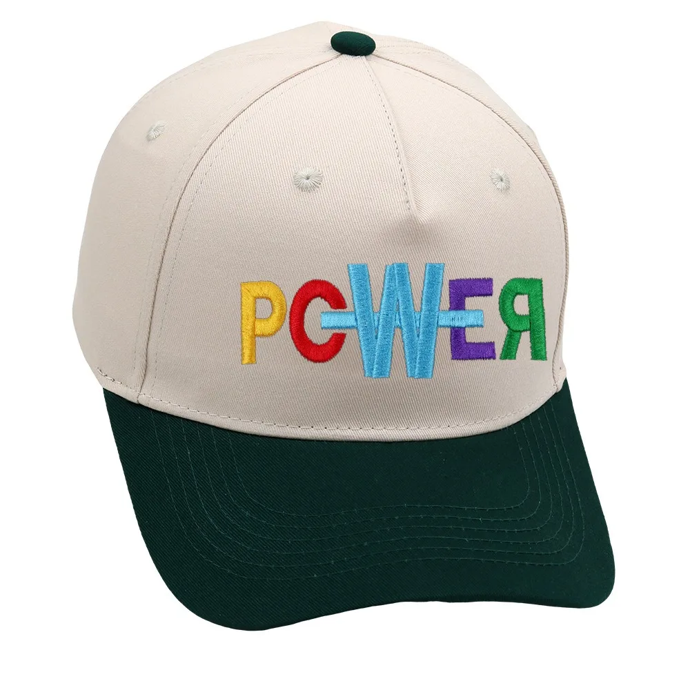 Fashion Retro Power Truck Driver Hat Color Blocked Embroidery Baseball Cap Colour Popular Outdoor Leisure Workwear