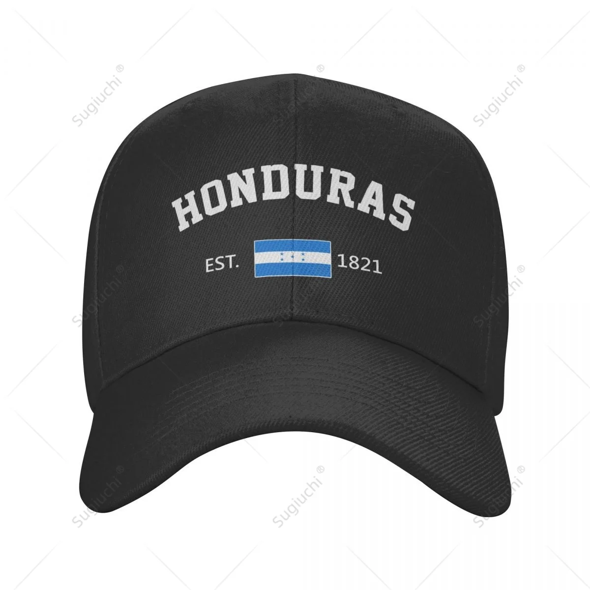 Unisex Baseball Cap Honduras EST.1821 Independence Day Wild Sun Shade Peaked Adjustable Outdoor Caps for Men Women