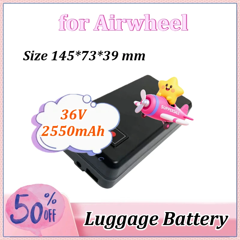 

36V 2550mAh for Airwheel Electric Suitcase Battery for Electric Luggage Battery for BEKE Boarding Case Travel Suitcase Battery