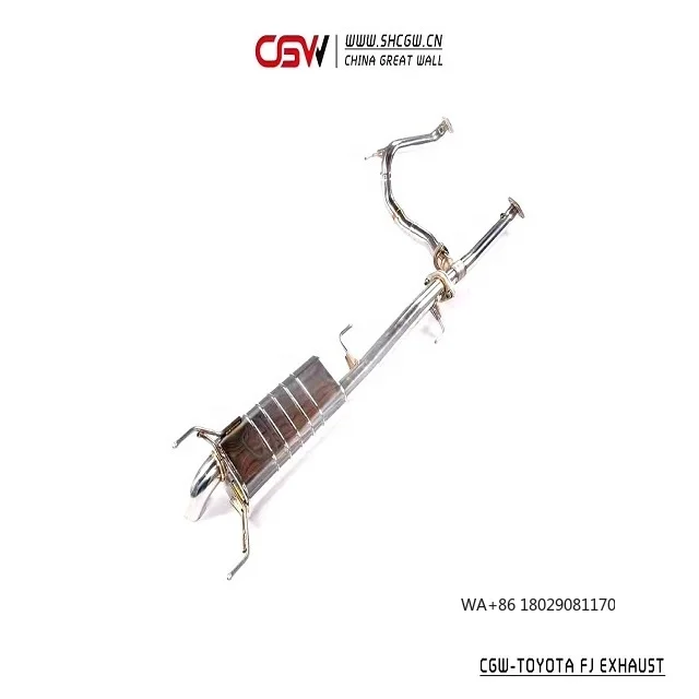 

Высокопроизводительная выхлопная система Valvetronic с глушителем и трубами для Toyota FJ 4.0, 2007-2013 гг.