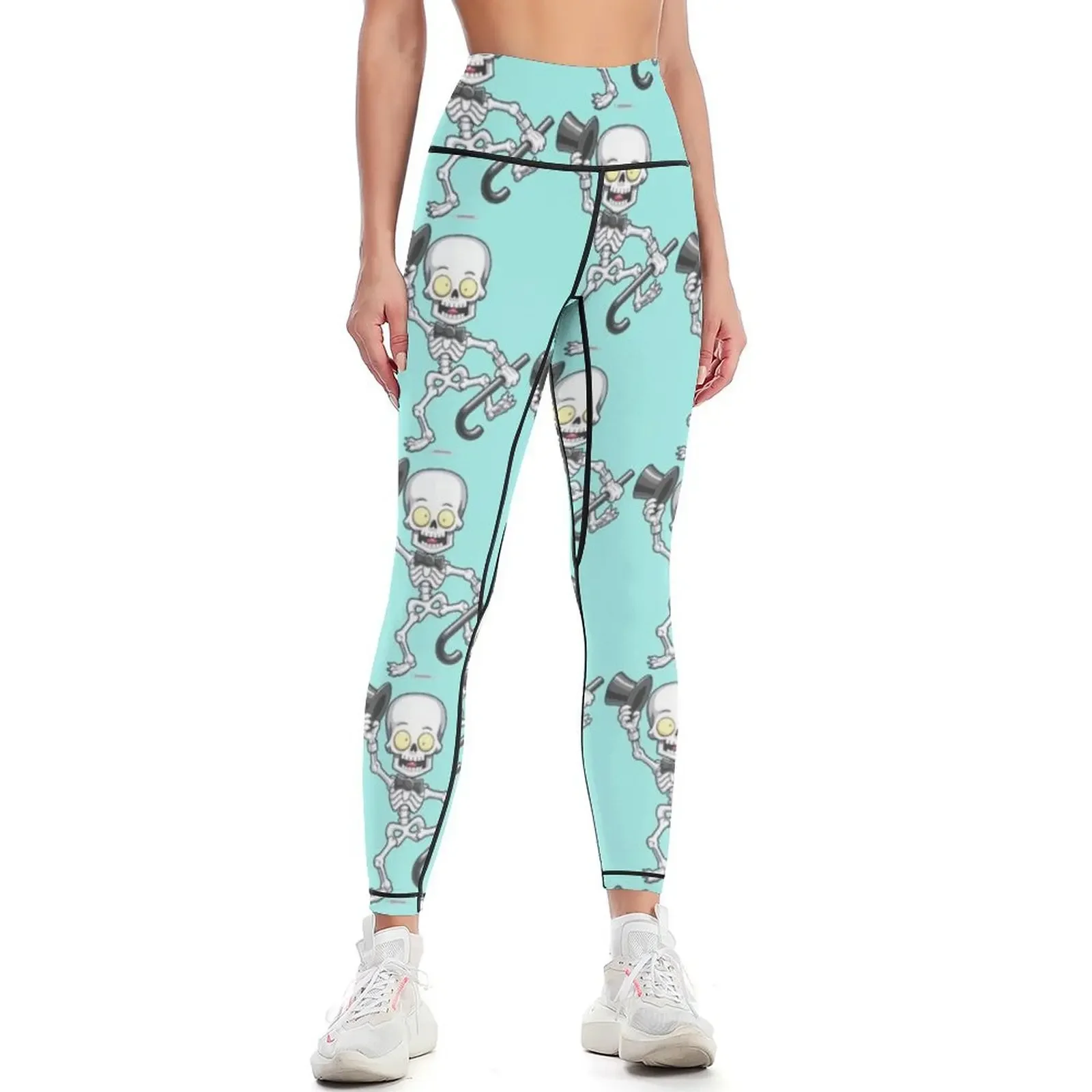 

Halloween Skeleton Leggings workout clothes for trousers Sweatpants sporty woman push up Womens Leggings