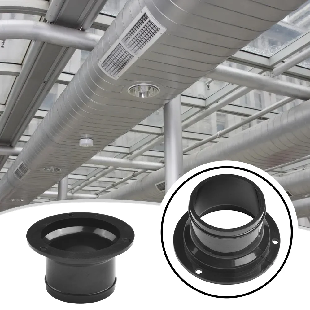 Exhaust Pipe Straight Pipe 50/160/250mm ABS Black High Strength Low Air Resistance For Connection Between Pipe