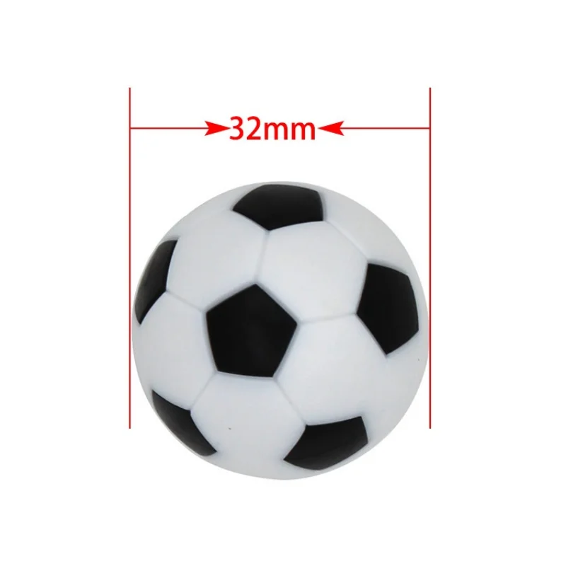 6 pcs 10 pces 32mm tabela futebol futebol bolas de jogo substituição oficial mesa jogos mesas bolas de futebol interior pai-criança boardgame