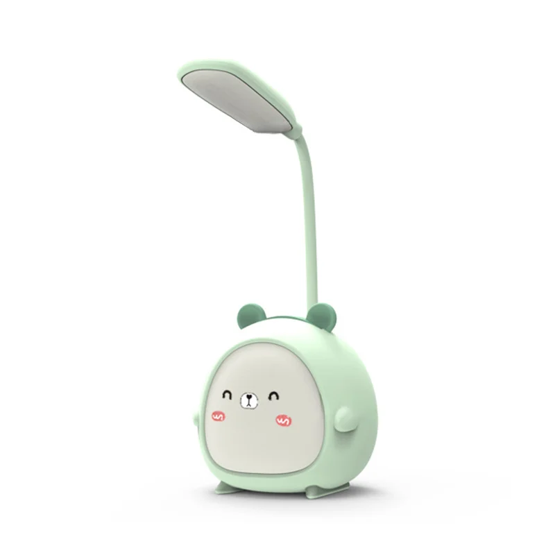 Imagem -05 - Led Lâmpada de Mesa Animal Bonito Luz Ajustável Noite Abajur Proteção para os Olhos Lâmpada de Leitura Lâmpada de Sono Infantil Quarto Pequeno