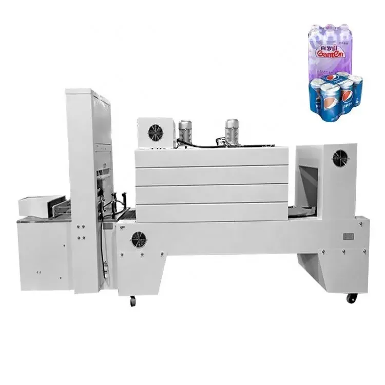 Single Bottle Shrink Wrapping Machine Milk Tetra Packaging Machine Shrink Wrapping Machine For Carton Box