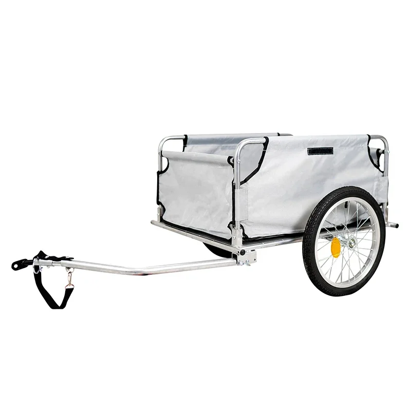 Bicycle Trailer pet stroller bike  cart  fiish cart Cargo Trailer Outdoor Riding Tibet Hiking  bike bag